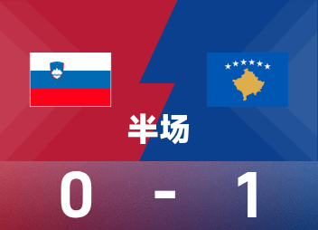 Antes do intervalo da Copa do Mundo: Aslani marcou com uma manobra, Kosovo 1 x 0 Eslovênia